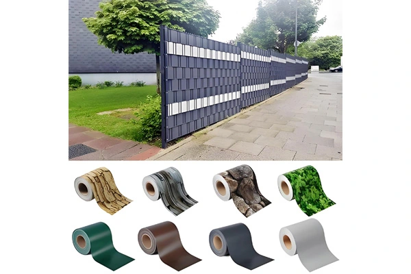 So installieren und pflegen Sie Ihren PVC-Streifen zaun