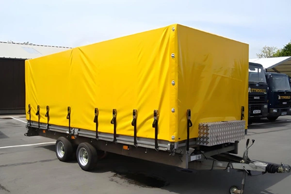 Anwendung von PVC-LKW-Tarps