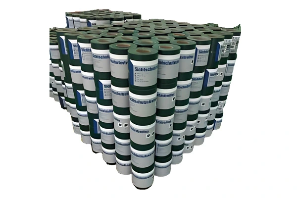 Anwendung von PVC-Streifen-Zaun