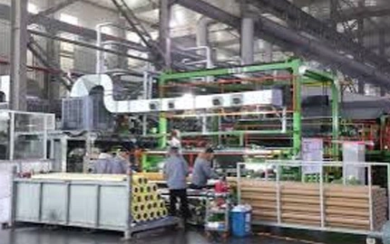 Laminierte Stoff rolle