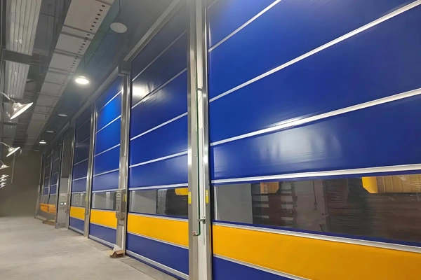 Merkmale des Hochgeschwindigkeits-Tür gewebes