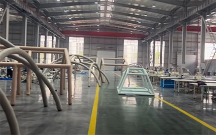 Aufblasbare Zelt-Ölzaun-Produktions werkstatt